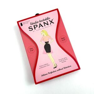 SPANX Undie-tectable Shapewear High-Waisted Mid-Thigh Black 907A Sz Small